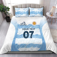Argentina Rugby Los Pumas Custom Bedding Set Traditional Colors - Wonder Print Shop