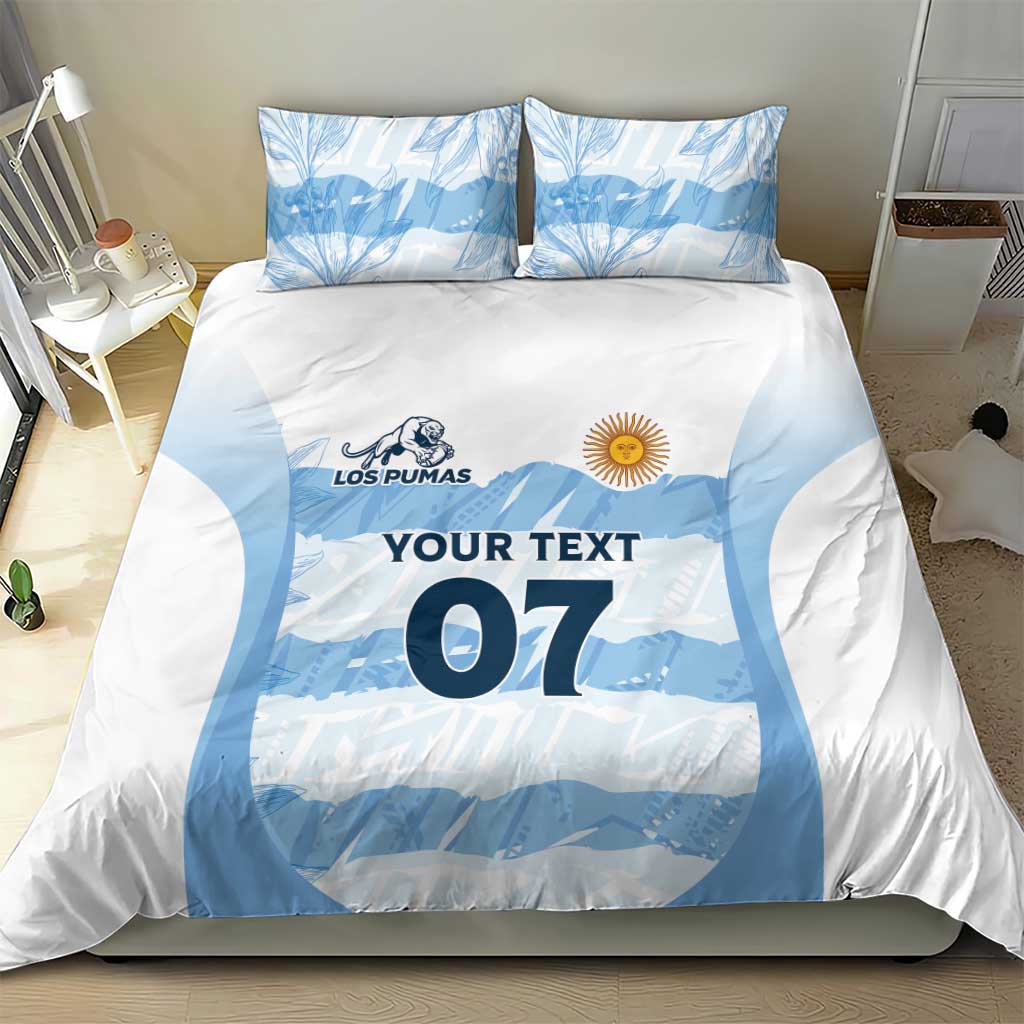 Argentina Rugby Los Pumas Custom Bedding Set Traditional Colors - Wonder Print Shop