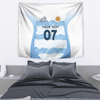 Argentina Rugby Los Pumas Custom Tapestry Traditional Colors - Wonder Print Shop