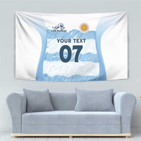 Argentina Rugby Los Pumas Custom Tapestry Traditional Colors - Wonder Print Shop