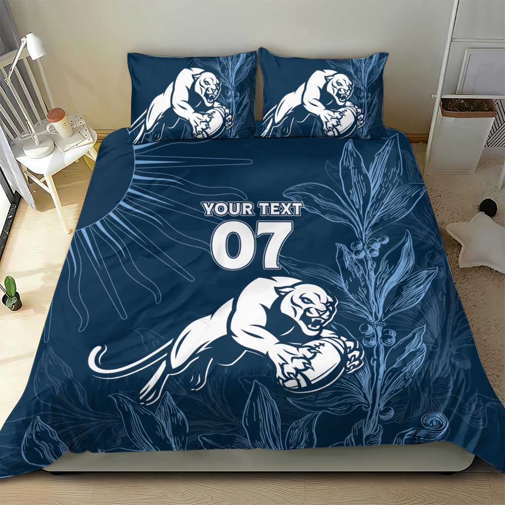 Argentina Rugby Los Pumas Custom Bedding Set Laurel Wreath Inspired - Wonder Print Shop