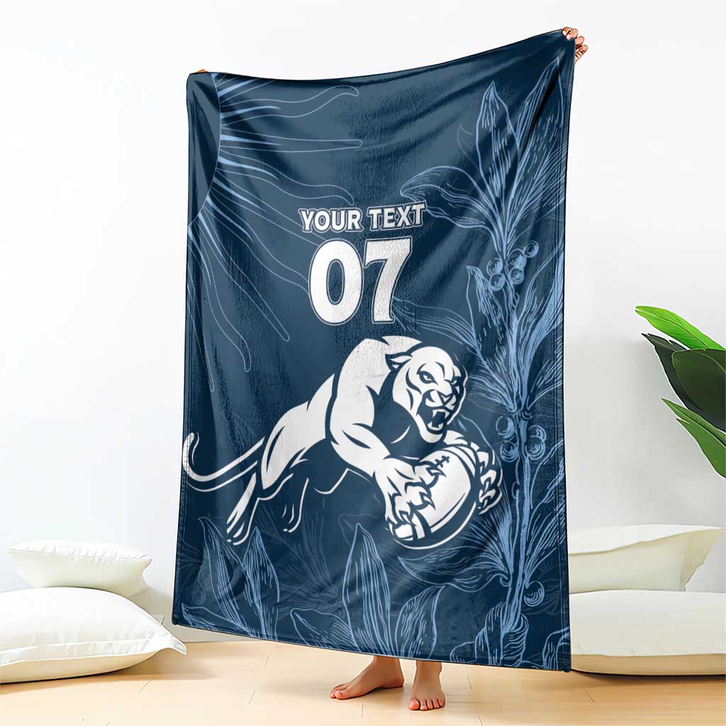 Argentina Rugby Los Pumas Custom Blanket Laurel Wreath Inspired - Wonder Print Shop