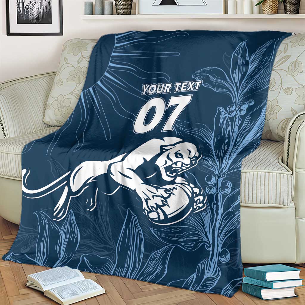 Argentina Rugby Los Pumas Custom Blanket Laurel Wreath Inspired - Wonder Print Shop
