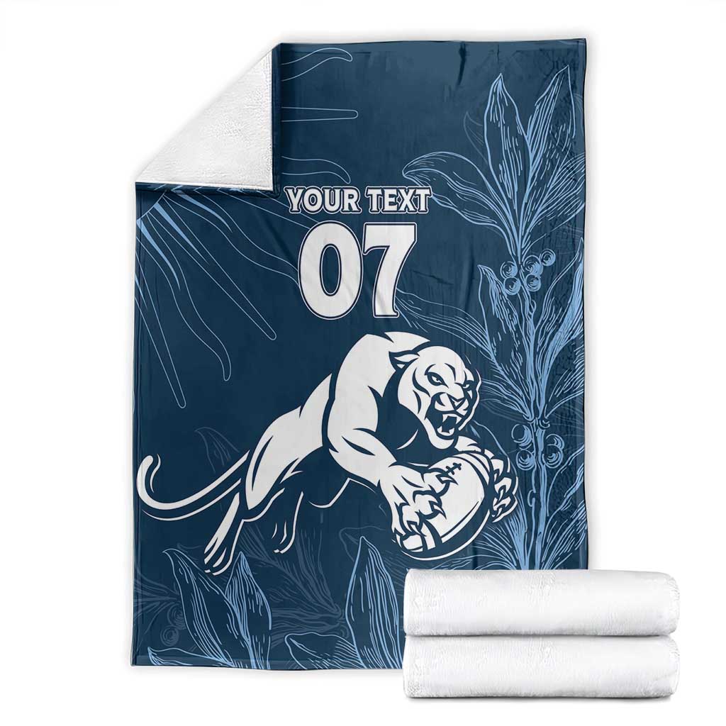 Argentina Rugby Los Pumas Custom Blanket Laurel Wreath Inspired - Wonder Print Shop