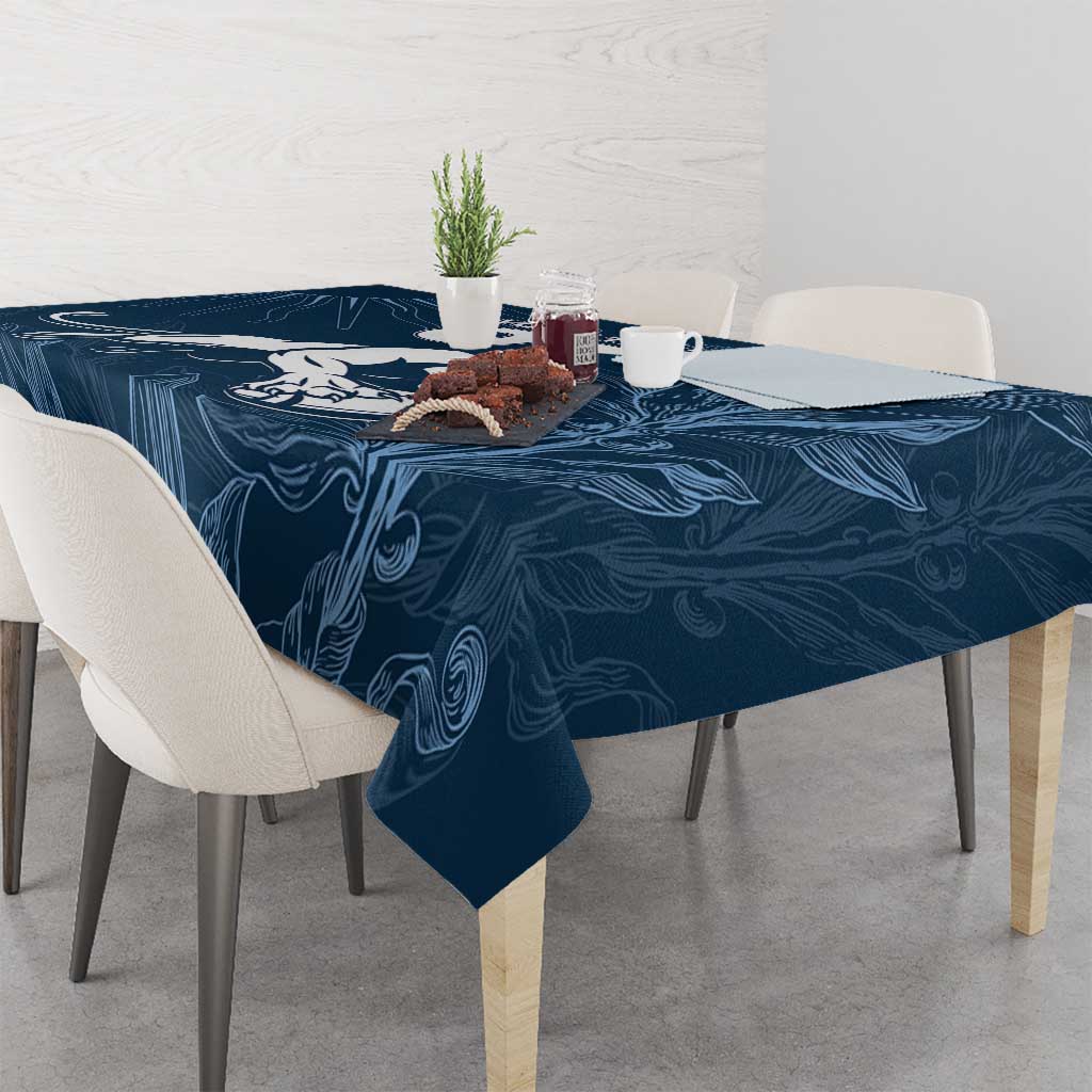 Argentina Rugby Los Pumas Custom Tablecloth Laurel Wreath Inspired - Wonder Print Shop