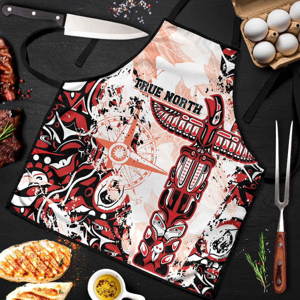 Canada Indigenous Haida Art Apron True North