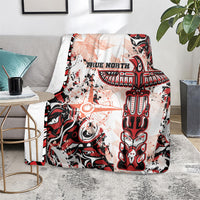 Canada Indigenous Haida Art Blanket True North
