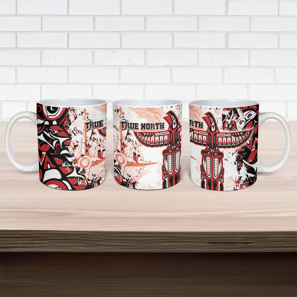 Canada Indigenous Haida Art Ceramic Mug True North