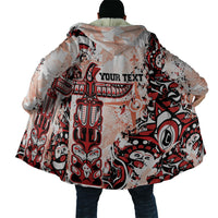 Canada Indigenous Haida Art Personalized Cloak True North