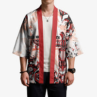 Canada Indigenous Haida Art Personalized Kimono True North