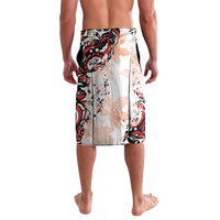 Canada Indigenous Haida Art Personalized Lavalava True North