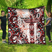 Canada Indigenous Haida Art Quilt True North
