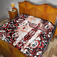 Canada Indigenous Haida Art Quilt True North