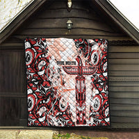 Canada Indigenous Haida Art Quilt True North
