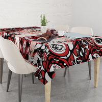 Canada Indigenous Haida Art Tablecloth True North