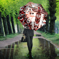 Canada Indigenous Haida Art Umbrella True North