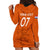 Personalised Netherlands Football Hoodie Dress Lionesses World Cup 2023 - Wonder Print Shop