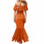 Personalised Netherlands Football Mermaid Dress Lionesses World Cup 2023 - Wonder Print Shop