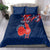 Personalised France Rugby Bedding Set 2023 World Cup Allez Les Bleus Grunge Style LT7 - Wonder Print Shop