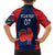 Personalised France Rugby Kid Hawaiian Shirt 2023 World Cup Allez Les Bleus Grunge Style - Wonder Print Shop