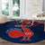 personalised-france-rugby-round-carpet-2023-world-cup-allez-les-bleus-grunge-style