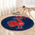 personalised-france-rugby-round-carpet-2023-world-cup-allez-les-bleus-grunge-style