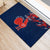 Personalised France Rugby Rubber Doormat 2023 World Cup Allez Les Bleus Grunge Style - Wonder Print Shop