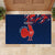 Personalised France Rugby Rubber Doormat 2023 World Cup Allez Les Bleus Grunge Style - Wonder Print Shop