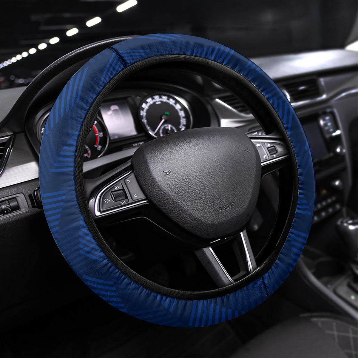 France Rugby Steering Wheel Cover 2023 World Cup Allez Les Bleus Grunge Style