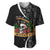 Mexico Day Of The Dead Baseball Jersey Sombrero Sugar Skull With Roses LT7 - Wonder Print Shop