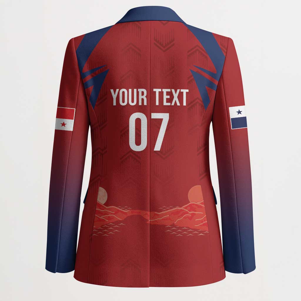 Afro-Panama Football 2026 Custom Blazer La Marea Roja Making History - Wonder Print Shop