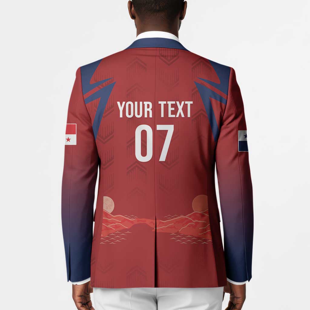 Afro-Panama Football 2026 Custom Blazer La Marea Roja Making History - Wonder Print Shop