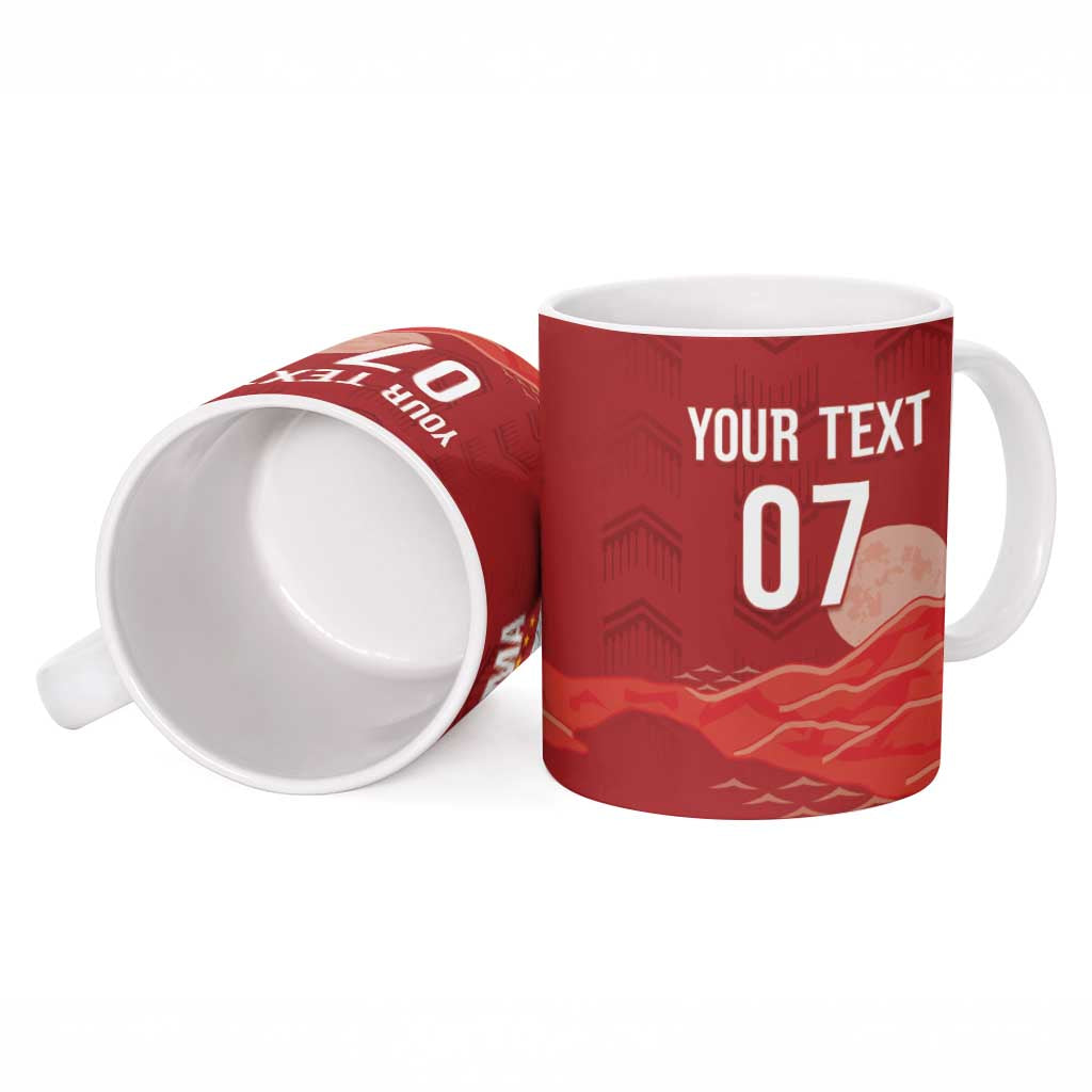 Afro-Panama Football 2026 Custom Ceramic Mug La Marea Roja Making History - Wonder Print Shop