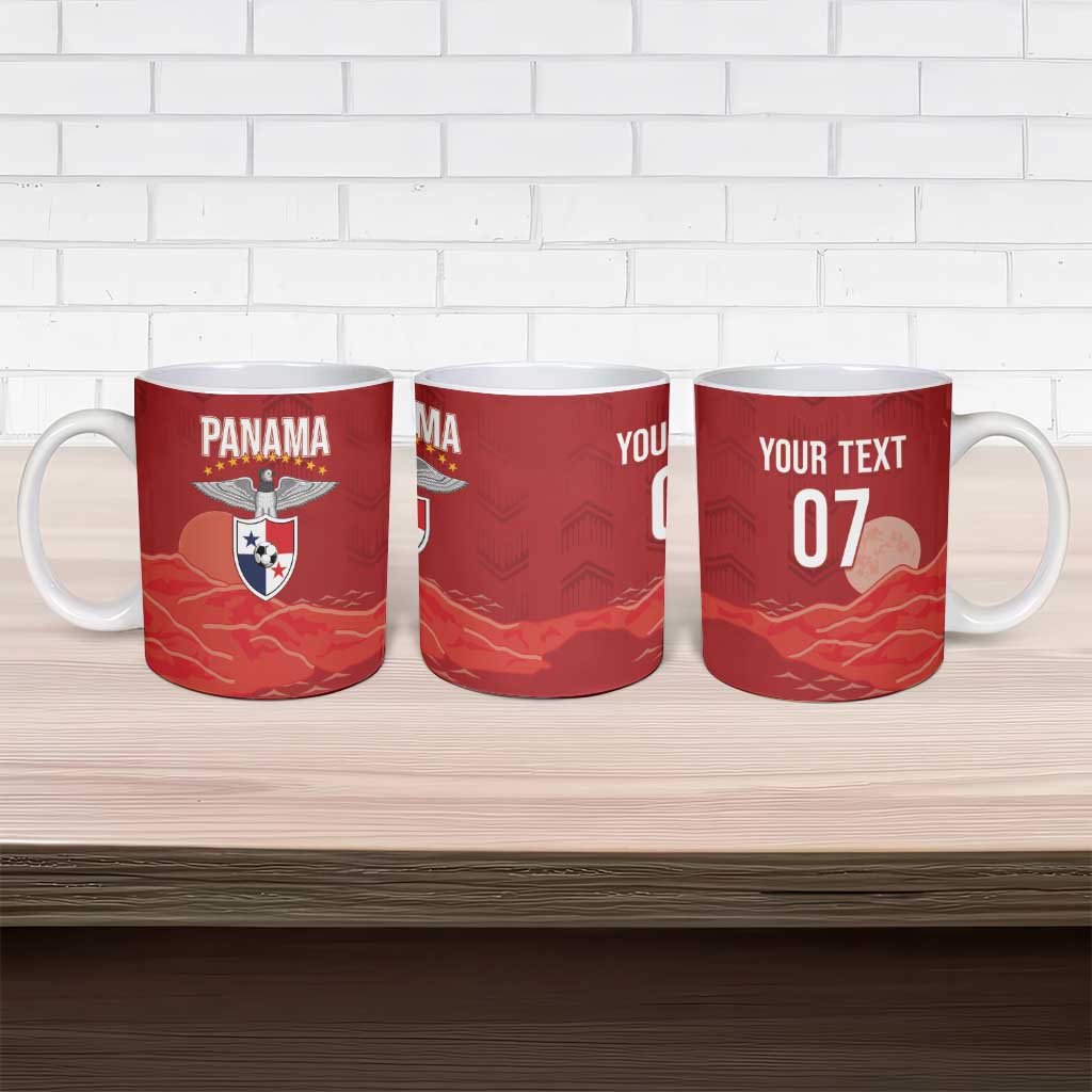Afro-Panama Football 2026 Custom Ceramic Mug La Marea Roja Making History - Wonder Print Shop