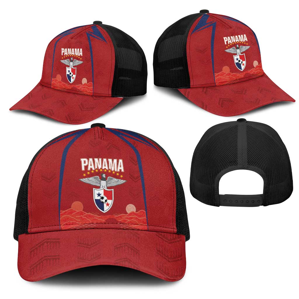 Afro-Panama Football 2026 Mesh Trucker Cap La Marea Roja Making History - Wonder Print Shop