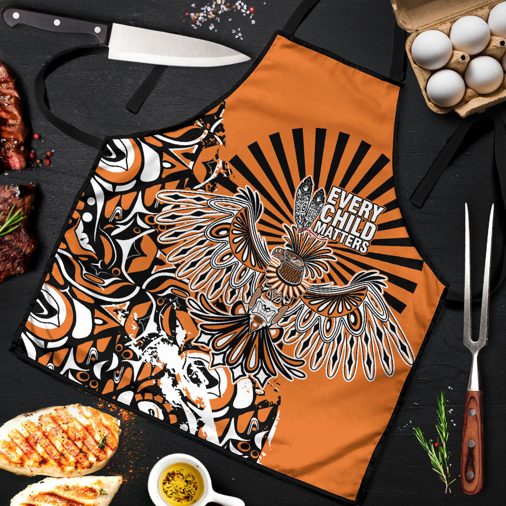 Canada Indigenous Orange Apron Haida Art Thunder Bird