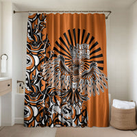 Canada Indigenous Orange Bathroom Set Haida Art Thunder Bird