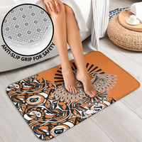 Canada Indigenous Orange Bathroom Set Haida Art Thunder Bird