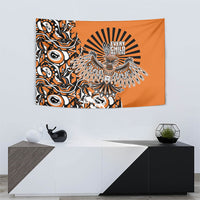 Canada Indigenous Orange Tapestry Haida Art Thunder Bird