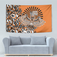 Canada Indigenous Orange Tapestry Haida Art Thunder Bird