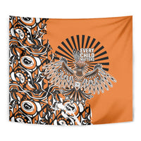 Canada Indigenous Orange Tapestry Haida Art Thunder Bird