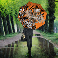 Canada Indigenous Orange Umbrella Haida Art Thunder Bird