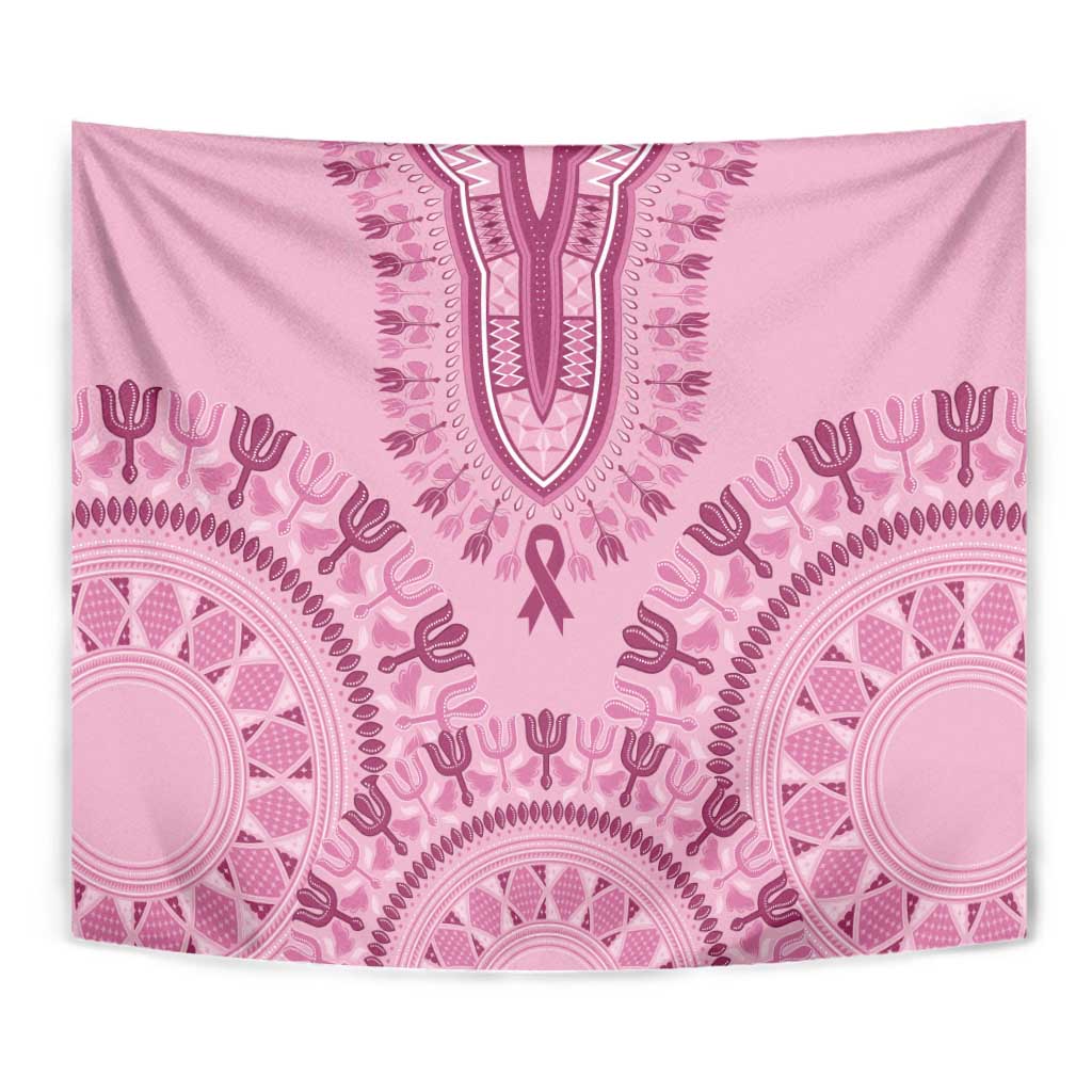 Dashiki Glamorous Pink Tapestry Breast Cancer Awareness - Wonder Print Shop