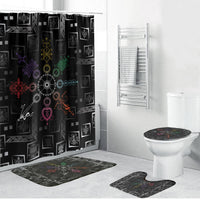 Afro Haiti Vodou Milokan Bathroom Set