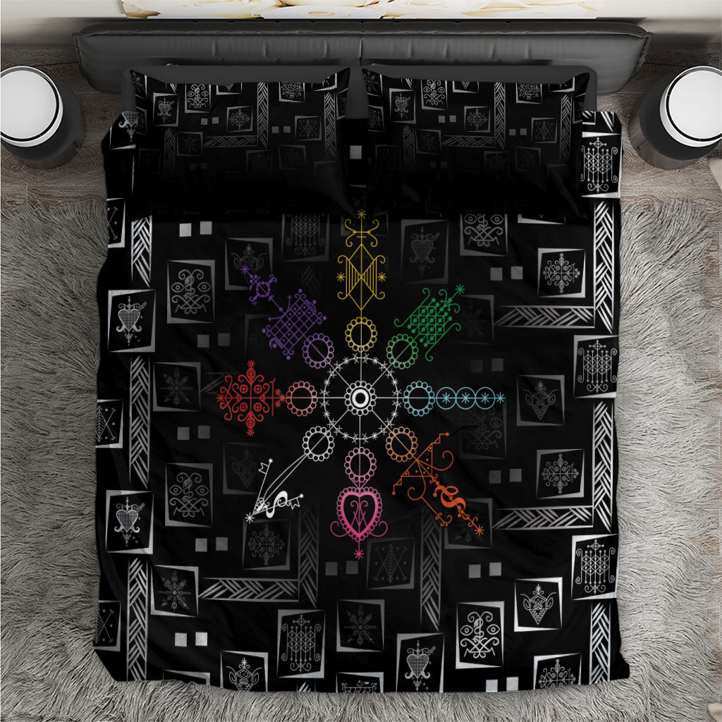 Afro Haiti Vodou Milokan Bedding Set
