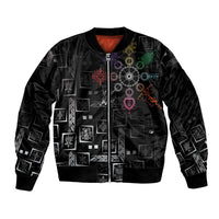 Afro Haiti Vodou Milokan Bomber Jacket
