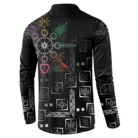 Afro Haiti Vodou Milokan Button Sweatshirt