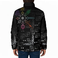 Afro Haiti Vodou Milokan Padded Jacket