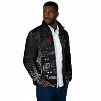 Afro Haiti Vodou Milokan Padded Jacket