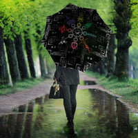Afro Haiti Vodou Milokan Umbrella